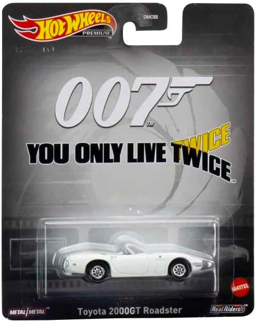 007 YOU ONLY LIVE TWICE, 1:64 TOYOTA 200GT ROADSTER DIECAST MOVIE CAR