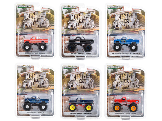 "Kings of Crunch" 1/64 Diecast Model Cars by Greenlight