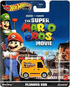 Hot Wheels Mario Movie Plumber Van 1:64