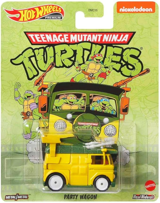 Hot Wheels Teenage Mutant Ninja Turtle Party Wagon