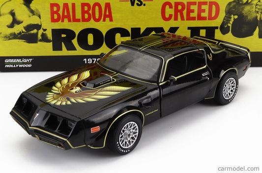 Rocky's 1979 Pontiac Firebird Trans AM  from ROCKY II MOVIE 1:24 Diecast
