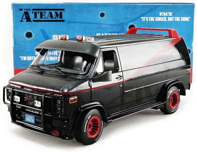 The A-Team - 1983 GMC Vandura 1:18 by: GREENLIGHT #13521