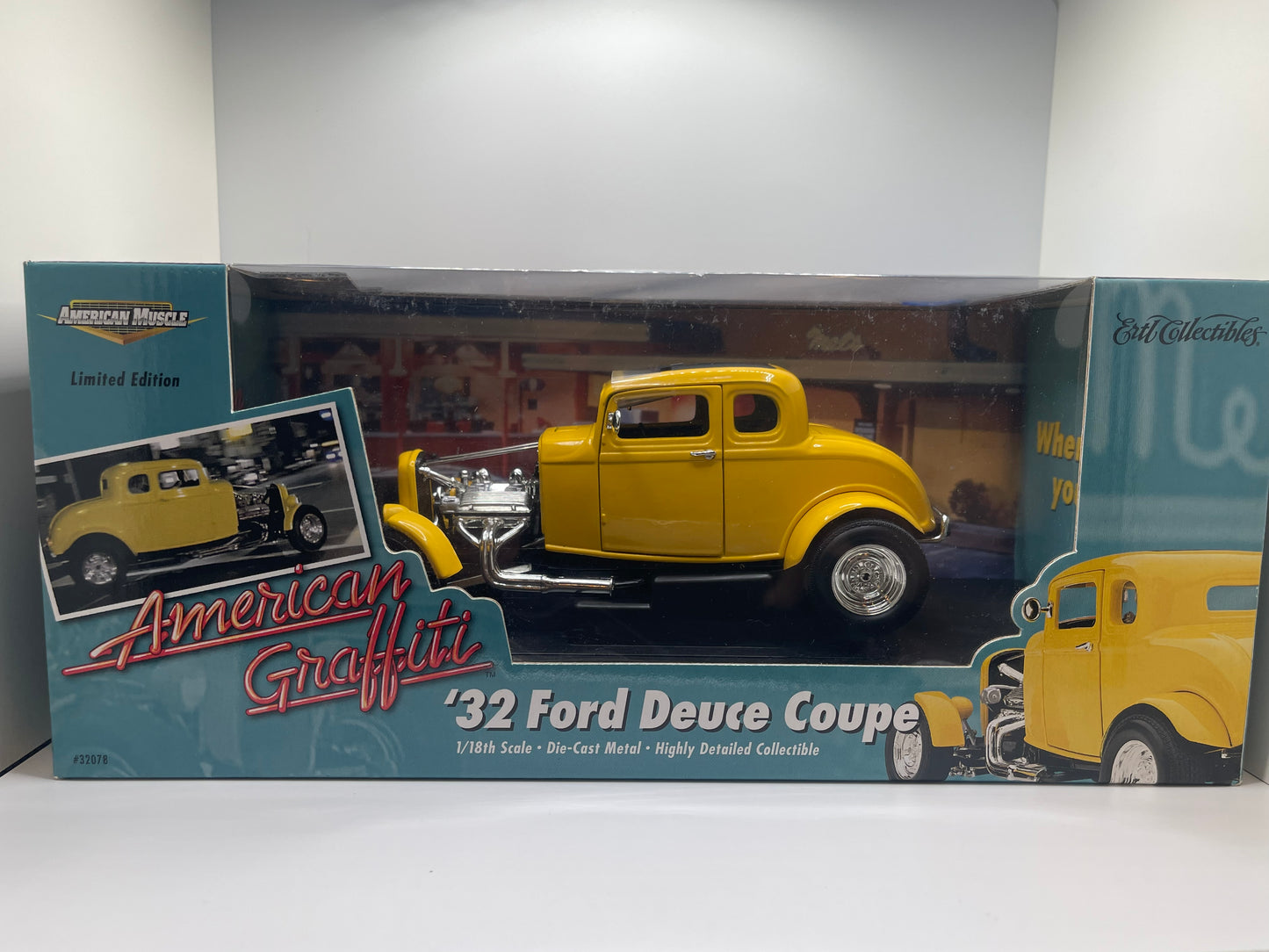 American Graffiti '32 Ford Coupe 1/18 Scale Model Car