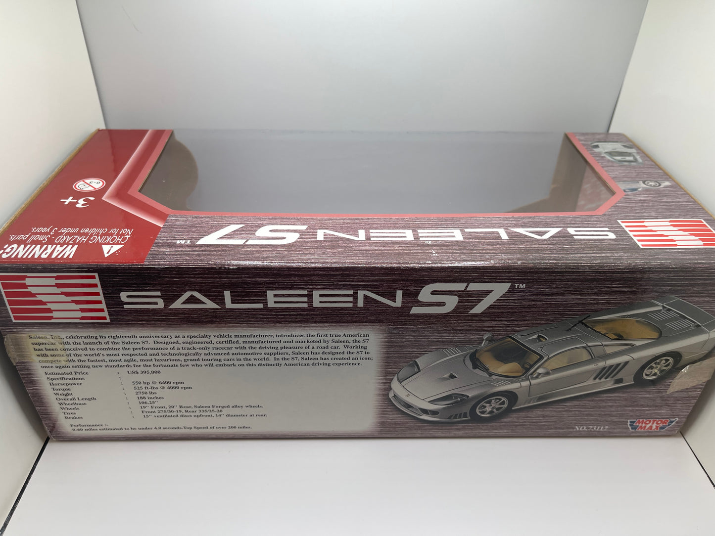 Bruce Almighty CUSTOM 1/18 Scale Model Saleen S7