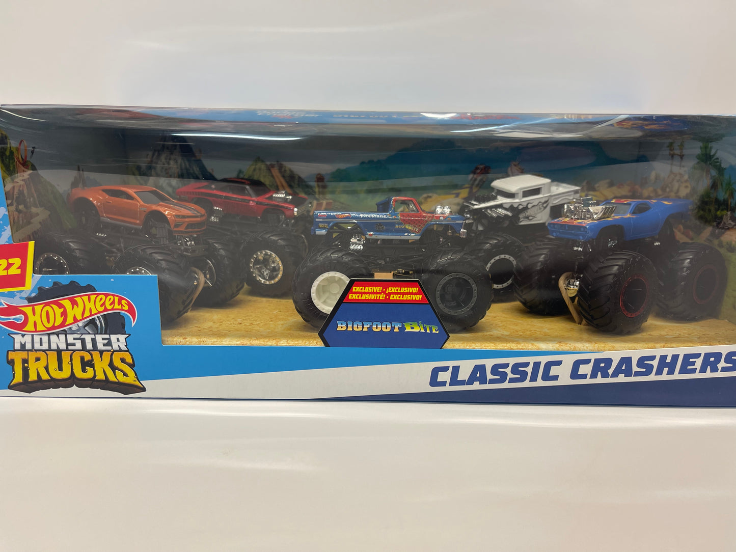 HOT WHEELS MONSTER TRUCK SETS! 5-per set 2 Versions Available!