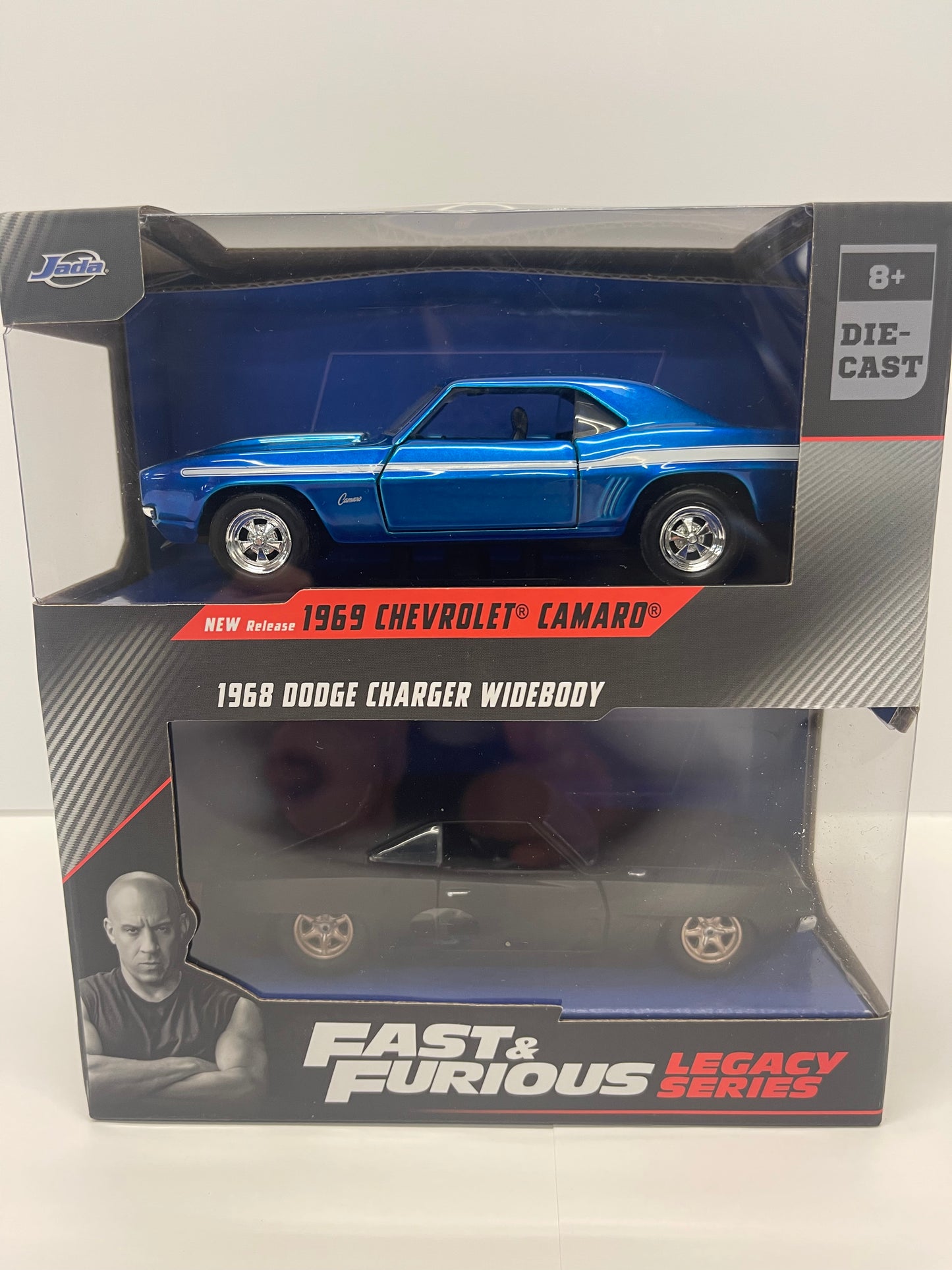 Fast and Furious Legacy Series 1969 CHARGER and 1968 CHARGER WIDEBODY 1/32 2-PACK