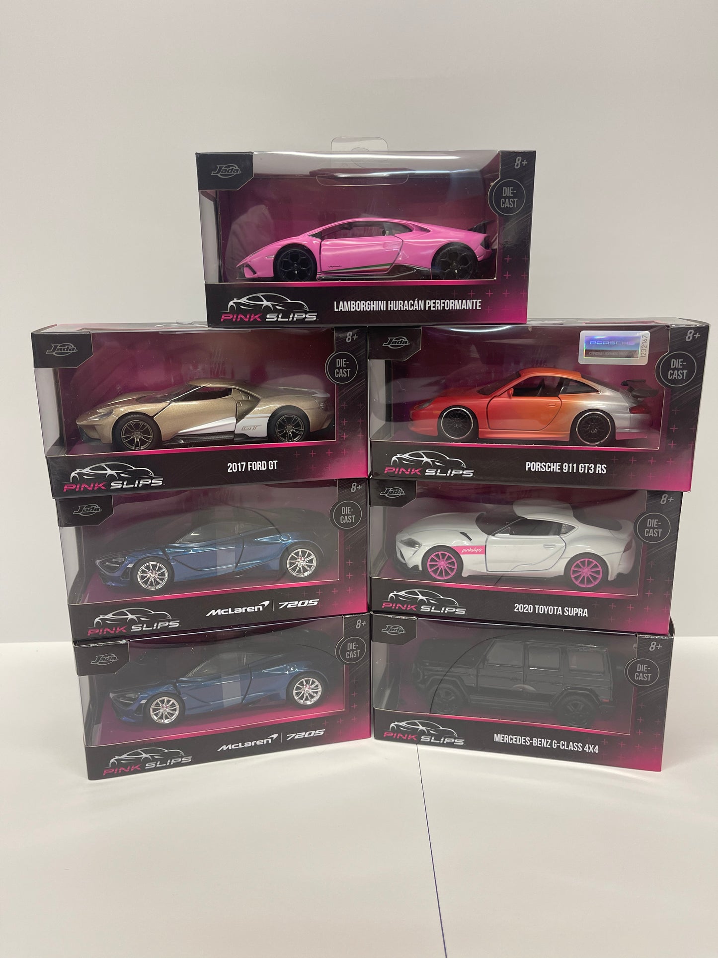 "Pink Slips" Series 1/32 Diecast Model Cars by Jada