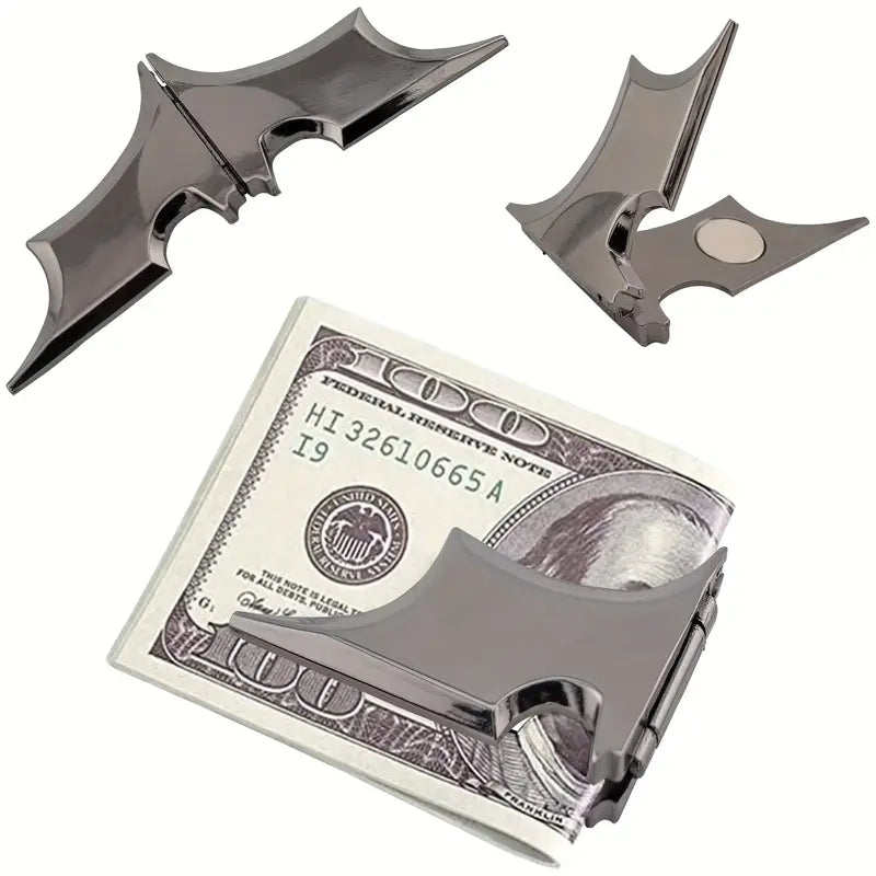 1pc Bat Shaped Magnetic Money Clip BATMAN