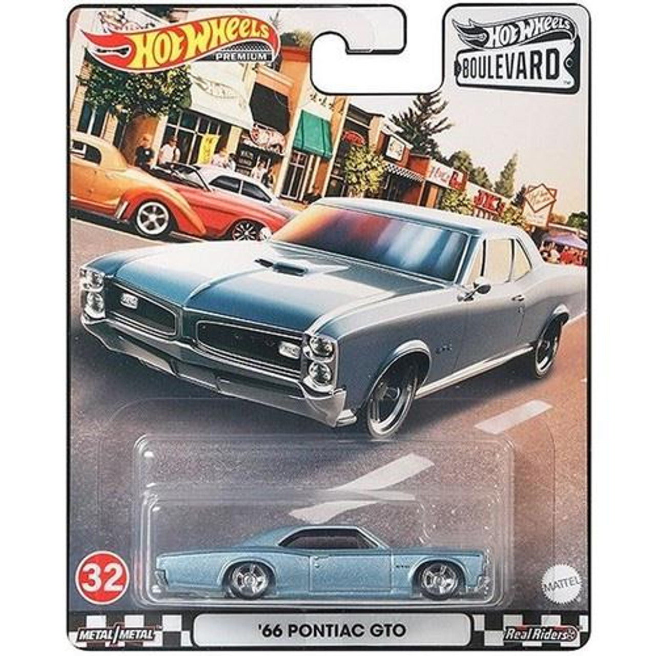 2021 Hot Wheels Boulevard #32, 66 PONTIAC GTO, "G" CASE, NEW, In Stock,