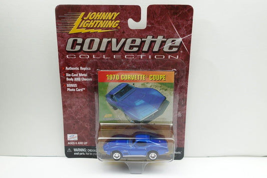 Johnny Lightning 1970 Corvette Coupe Authentic Replica Corvette Collection 1/64