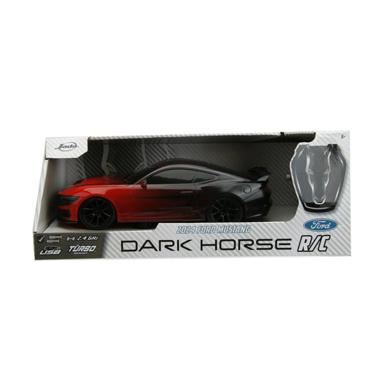 1:16 2024 Ford Mustang Dark Horse RC Radio Control Car BY: Jada