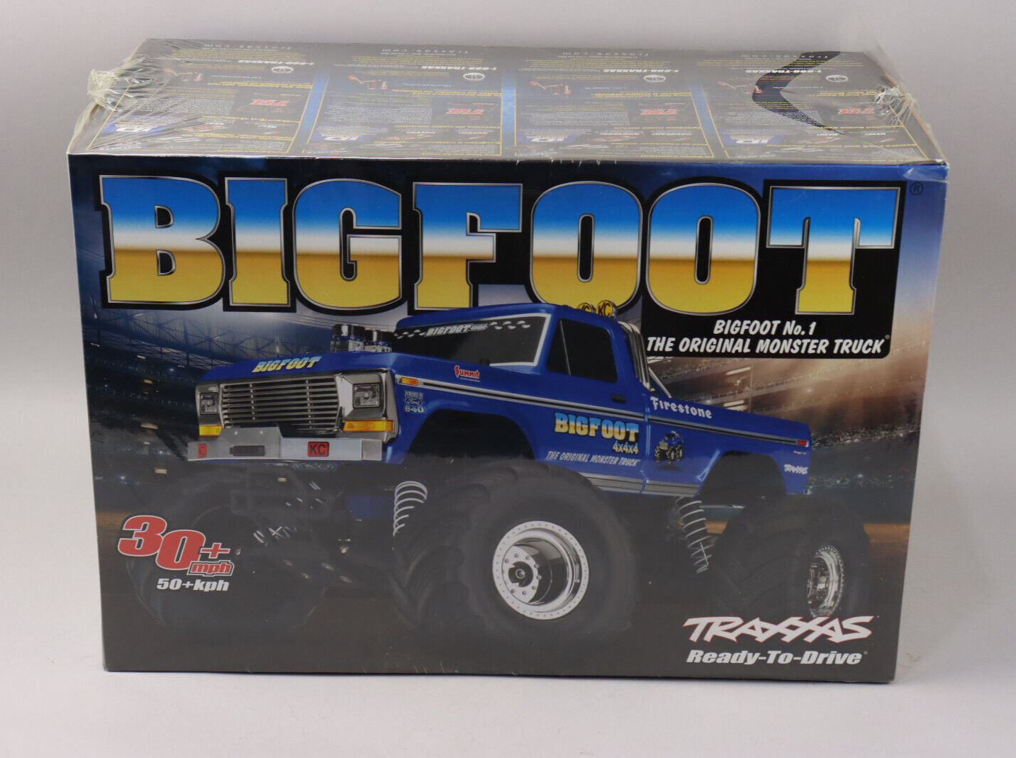 Traxxas Bigfoot No. 1 Monster Truck RTR 1/10 RC w/Radio, iD Battery & Charger!