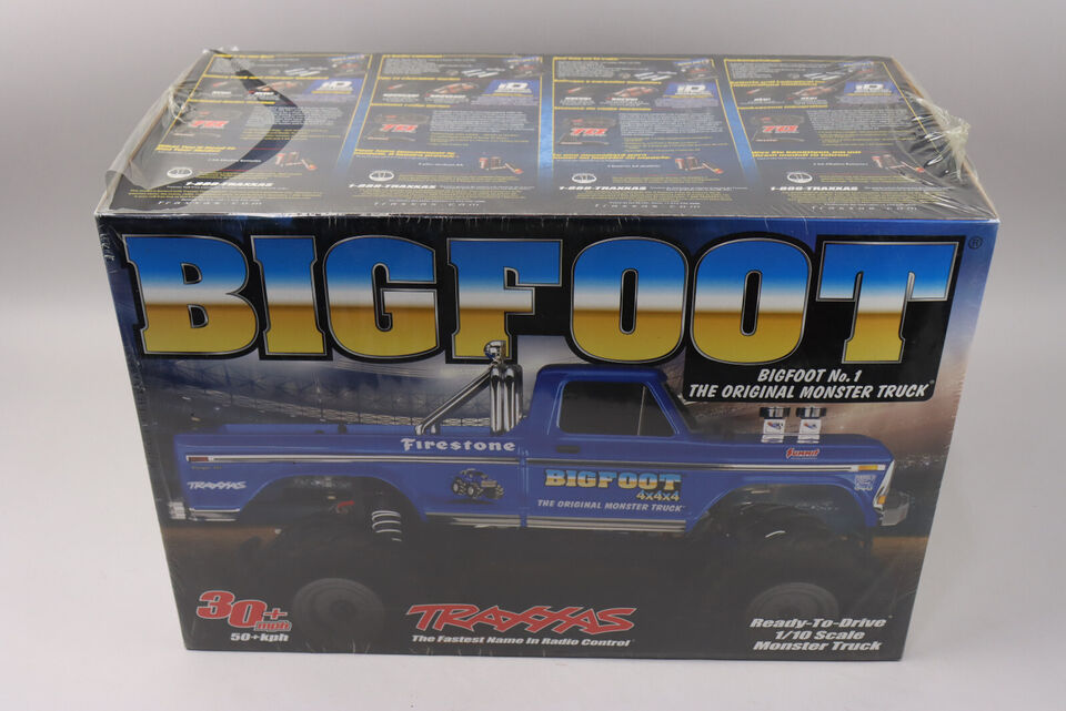 Traxxas Bigfoot No. 1 Monster Truck RTR 1/10 RC w/Radio, iD Battery & Charger!