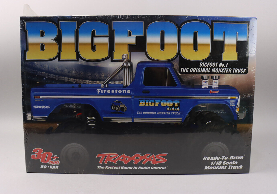 Traxxas Bigfoot No. 1 Monster Truck RTR 1/10 RC w/Radio, iD Battery & Charger!