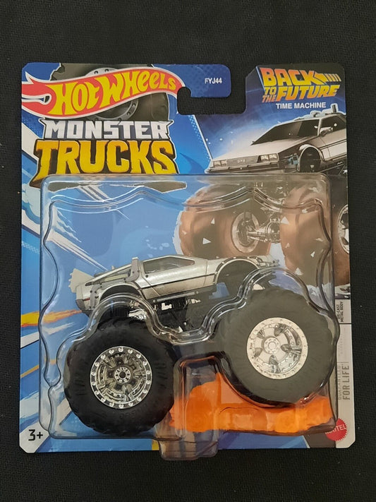 Hot Wheels Monster Trucks Back To The Future Time Machine