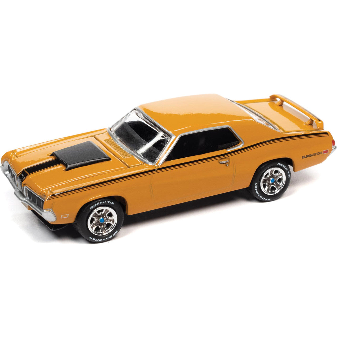 1970 Mercury Cougar Eliminator - Competition Gold  1:64 Scale Diecast Replica Model