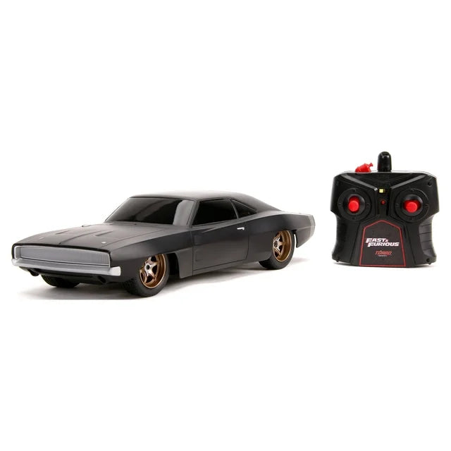 Fast & Furious 1:16 Dom's 1968 Dodge Charger Widebody RC Radio Control Cars(Black)