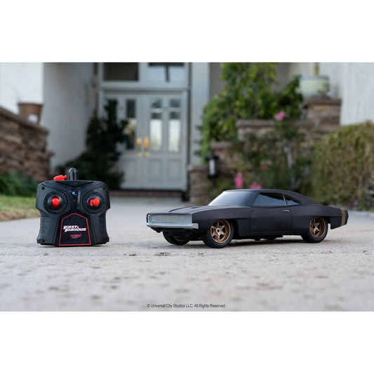 Fast & Furious 1:16 Dom's 1968 Dodge Charger Widebody RC Radio Control Cars(Black)