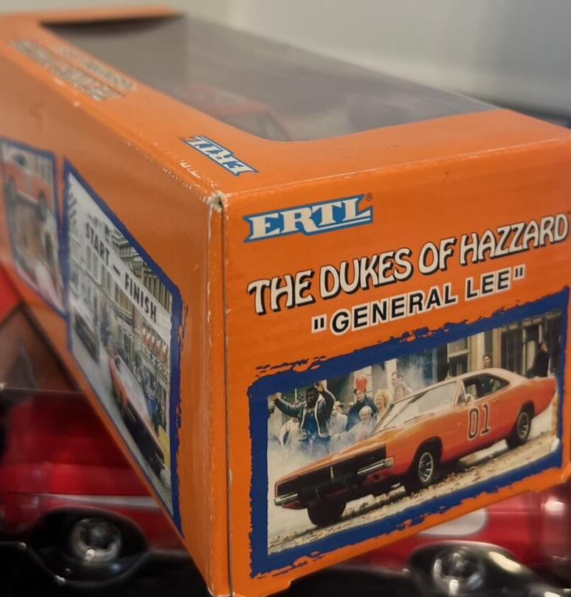 1998 ERTL 7967 The Dukes of Hazzard 1:25 General Lee 1969 Dodge Charger W/BOX