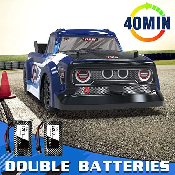 Racent Remote Control Car 1:14 Scale Drift RC Cars for Kids 2.4Ghz 4WD with Led Light (78504-3)