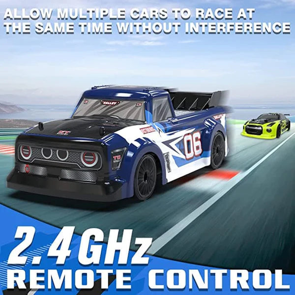 Racent Remote Control Car 1:14 Scale Drift RC Cars for Kids 2.4Ghz 4WD with Led Light (78504-3)