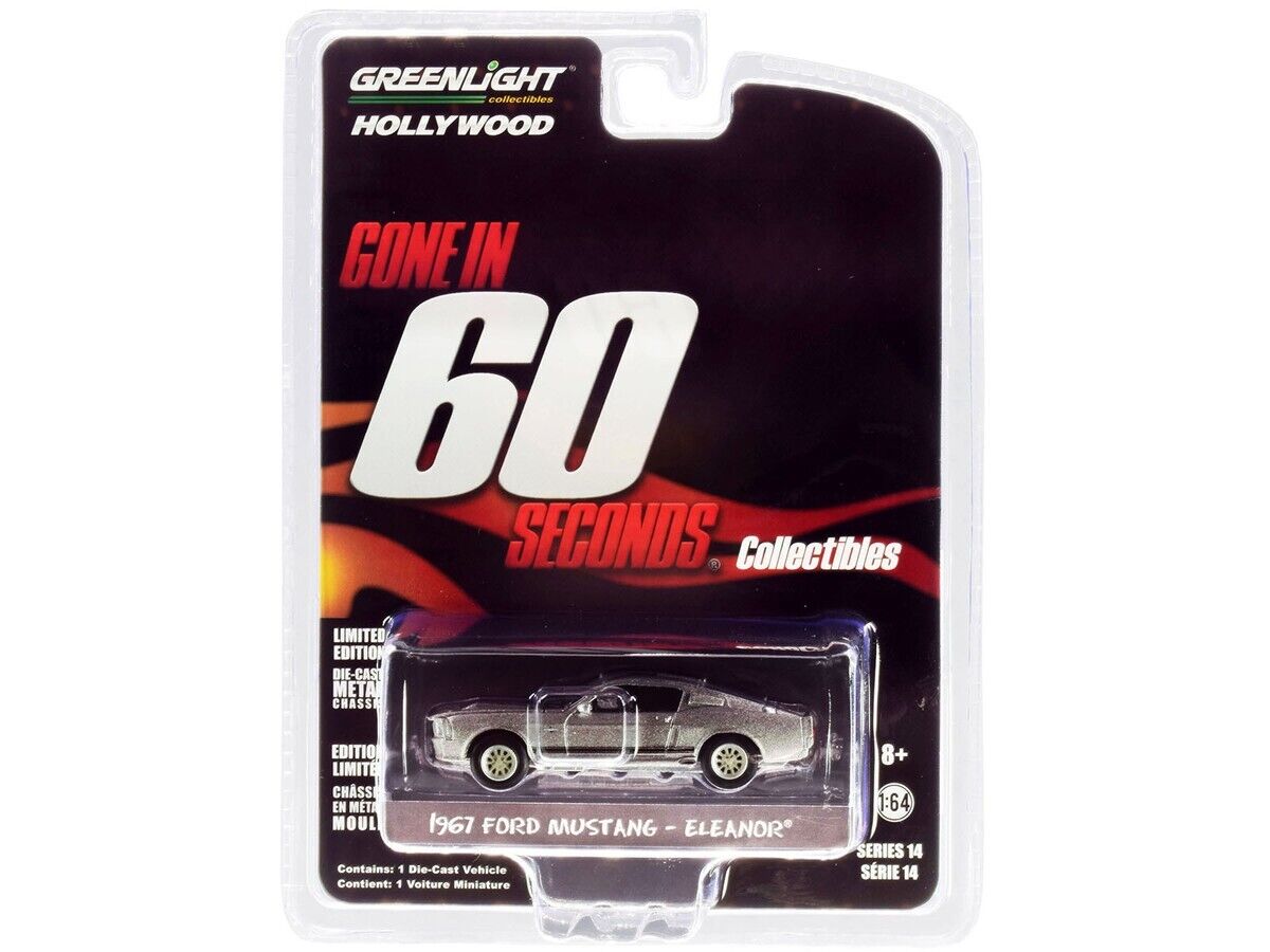 1967 Ford Mustang Custom "Eleanor" "Gone in 60 Sixty Seconds" (2000) Movie 1/64