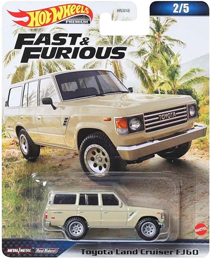 Hot Wheels HNW53 Furious Toyota Land Cruiser FJ60