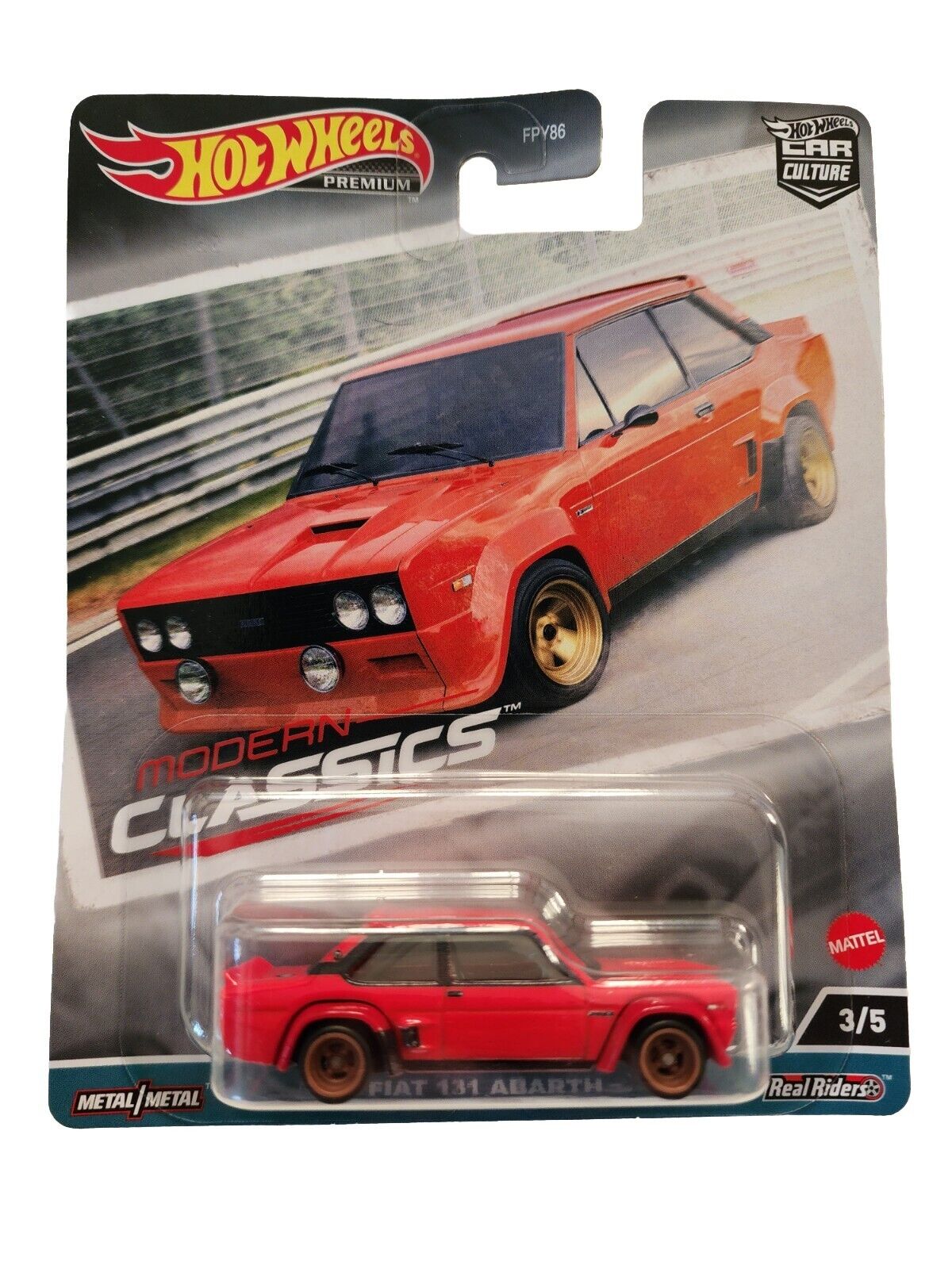 Hot Wheels Premium 2023 Car Culture Modern Classics #3 Fiat 131 Abarth New