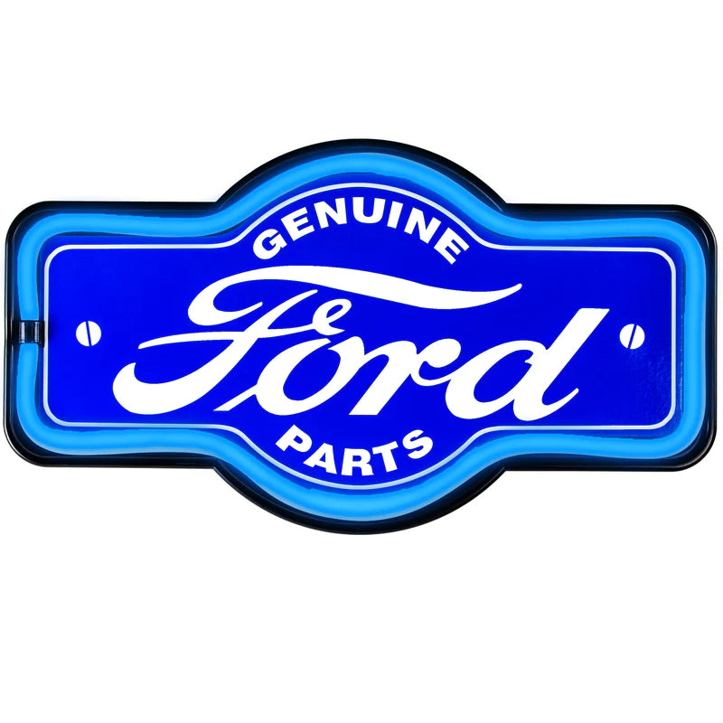 OFFICIALLY LICENSED GENUINE FORD PARTS LED NEON SIGN (9.5" X 17.25")