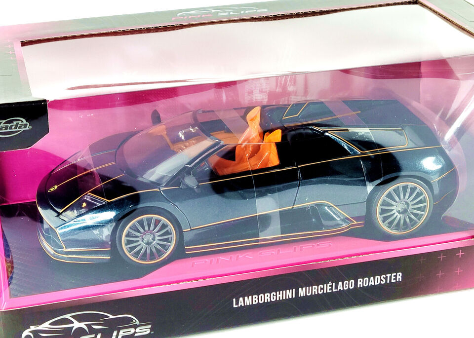 JADA PINK SLIPS Lamborghini Murcielago Roadster 1/24 BLACK METALLIC 54118