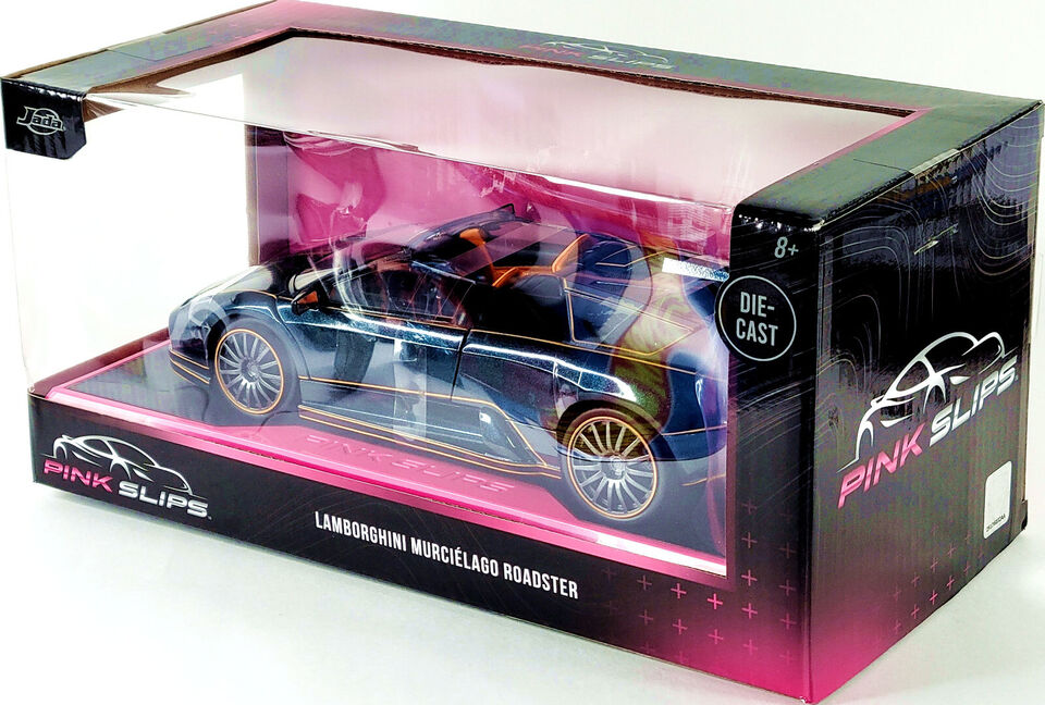 JADA PINK SLIPS Lamborghini Murcielago Roadster 1/24 BLACK METALLIC 54118