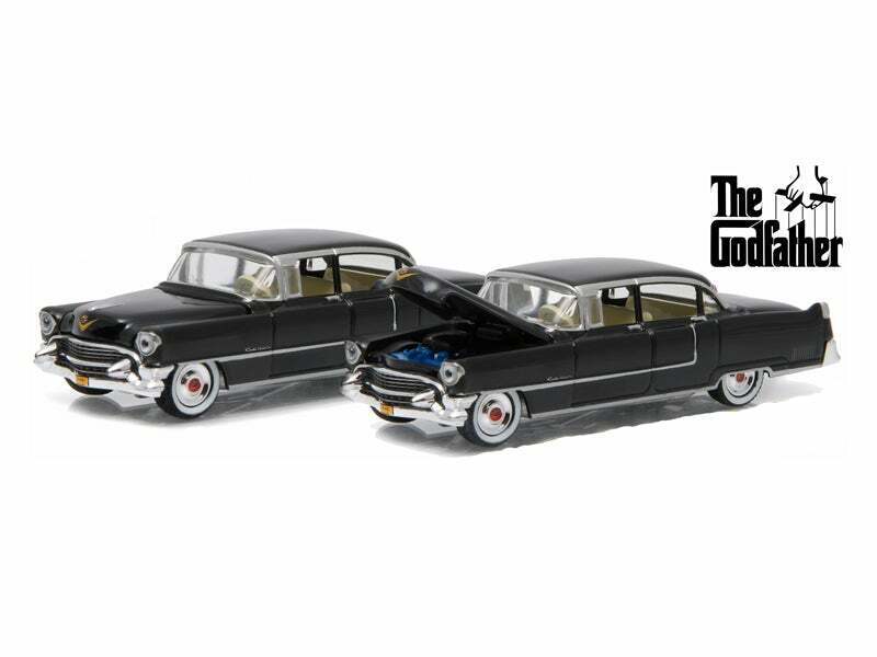 "The Godfather" 1955 Cadillac Fleetwood  1:64 Scale Model Car - Greenlight 44740B