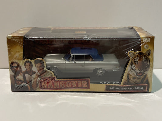 ”THE HANGOVER” GREENLIGHT 1/43 SCALE 1969 MERCEDES BENZ 280SE CONVERTIBLE