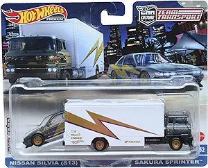 Hot Wheels Team Transport Nissan Silvia Sakura Sprinter