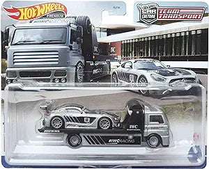 Hot Wheels Team Transport '16 Mercedes AMG GT3 Fleet Street, Silver #48