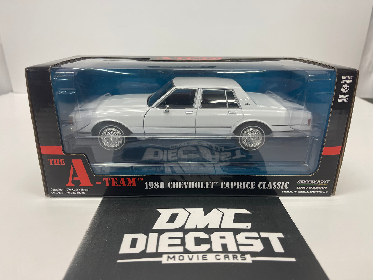 The A-Team 1:24 1980 Chevrolet Caprice Classic " HANNIBALS CAPRICE" by: Greenlight