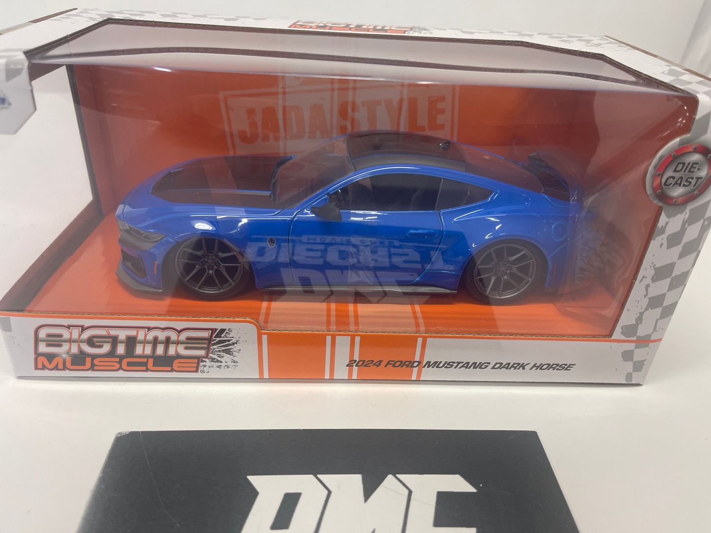 2024 Ford Mustang Dark House Blue "Mustang Horse" "Bigtime Muscle" Series 1/24 Diecast Model Car by Jada