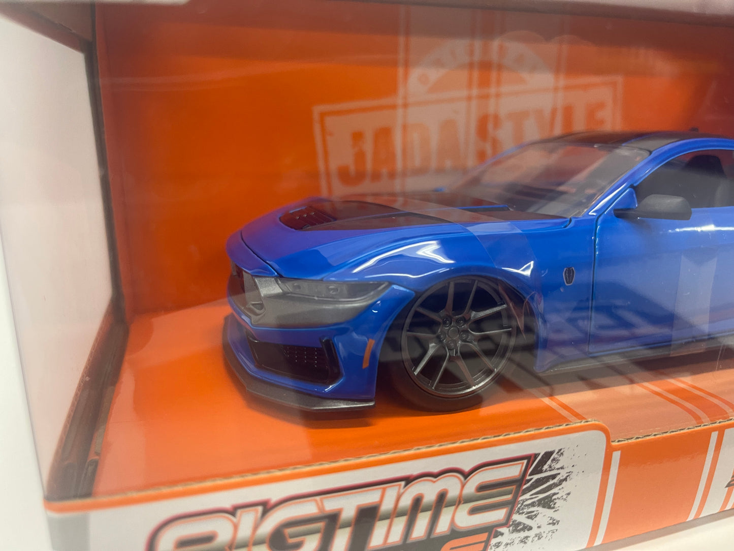 2024 Ford Mustang Dark House Blue "Mustang Horse" "Bigtime Muscle" Series 1/24 Diecast Model Car by Jada