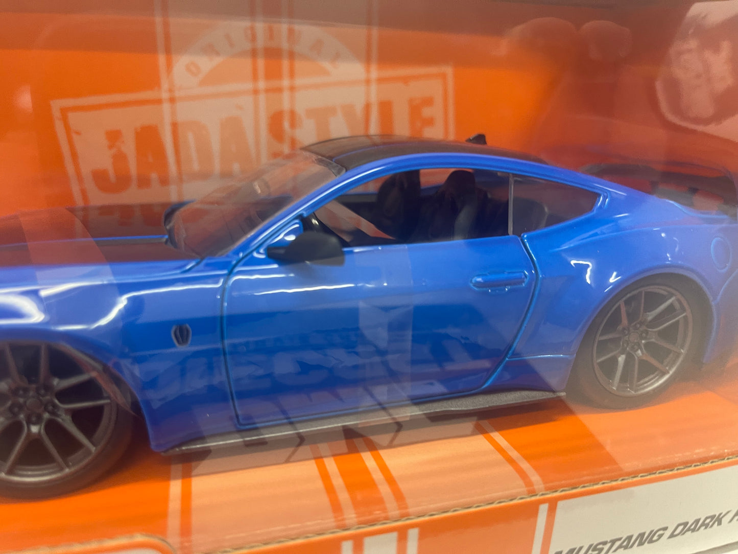 2024 Ford Mustang Dark House Blue "Mustang Horse" "Bigtime Muscle" Series 1/24 Diecast Model Car by Jada