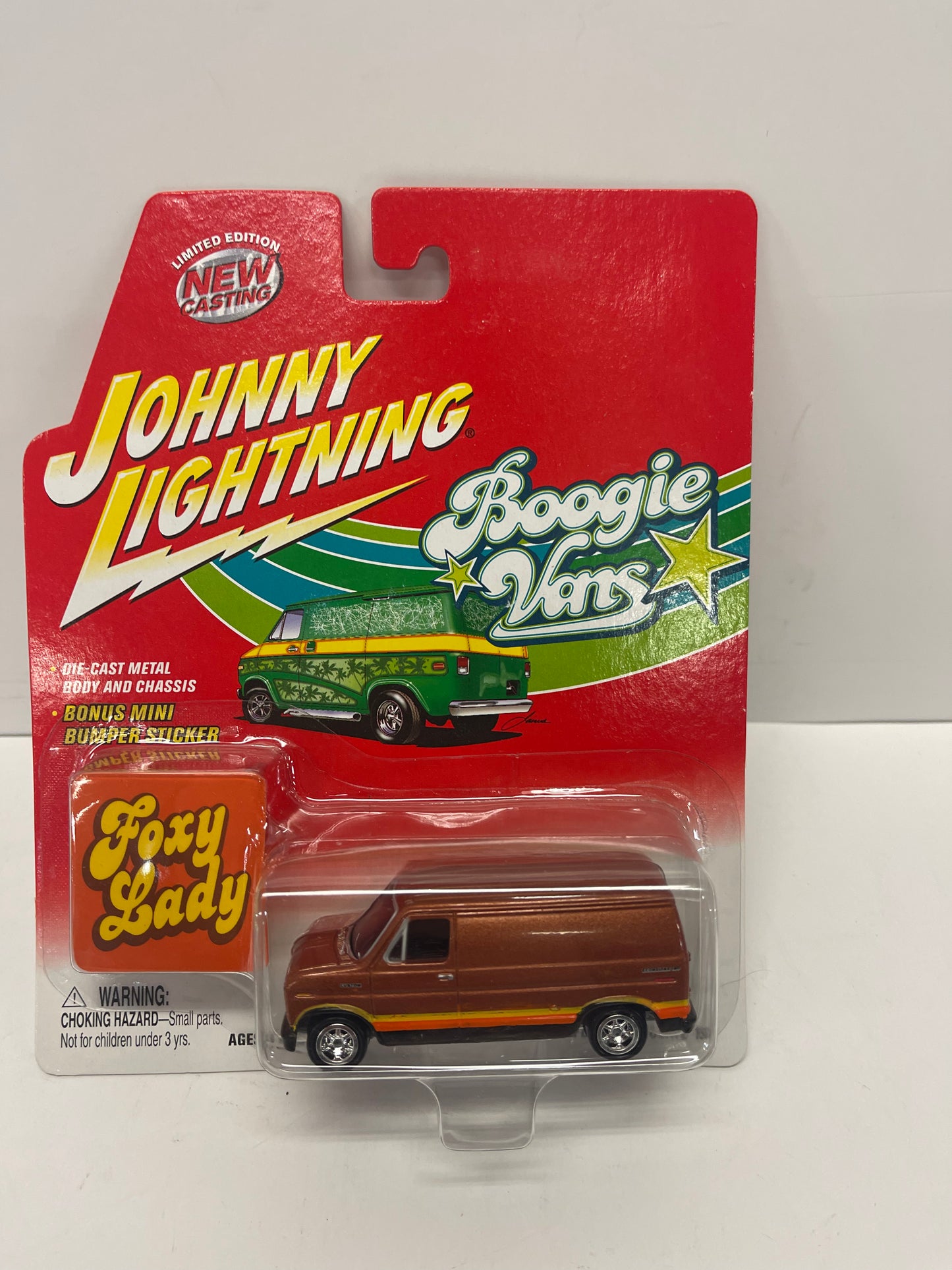 JOHNNY LIGHTNING "BOOGIE VANS" 1977 FORD ECONOLINE 150 "YOU PICK"