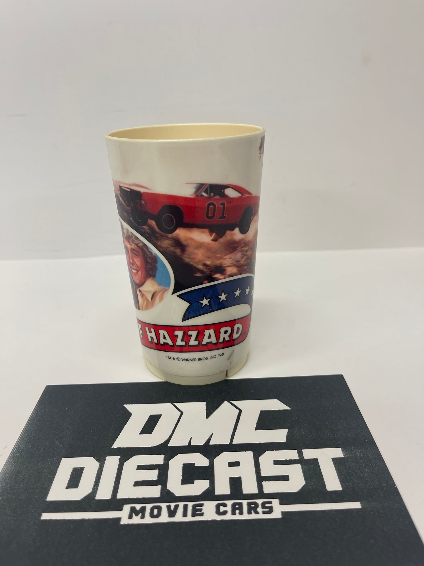 PLASTIC DUKES OF HAZZARD CUP 11OZ From- 1981