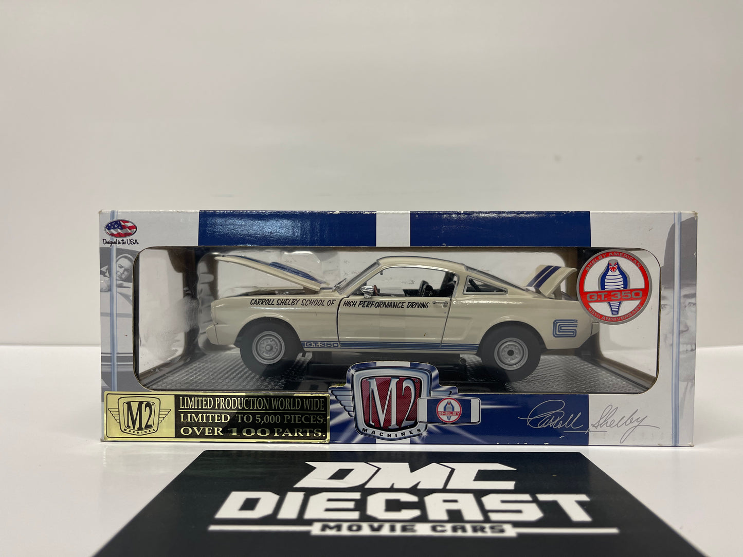 M2 Machines 1965 Shelby GT350 Premium Edition 1:24 Scale 2011 Castline Metal "SHELBY SCHOOL"