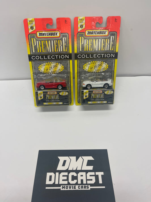 MATCHBOX PREMIER COLLECTION: MUSTANG COBRA  "You Pick"