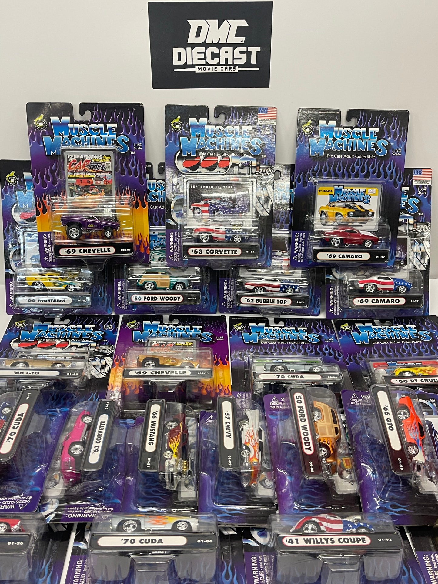 MUSCLE MACHINES 1:64 New in Package "YOU PICK" HUGE SELECTION of 21!