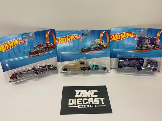 HOT WHEELS TRACK STARS "HAULIN SERIES" (TAKE YOUR PICK)