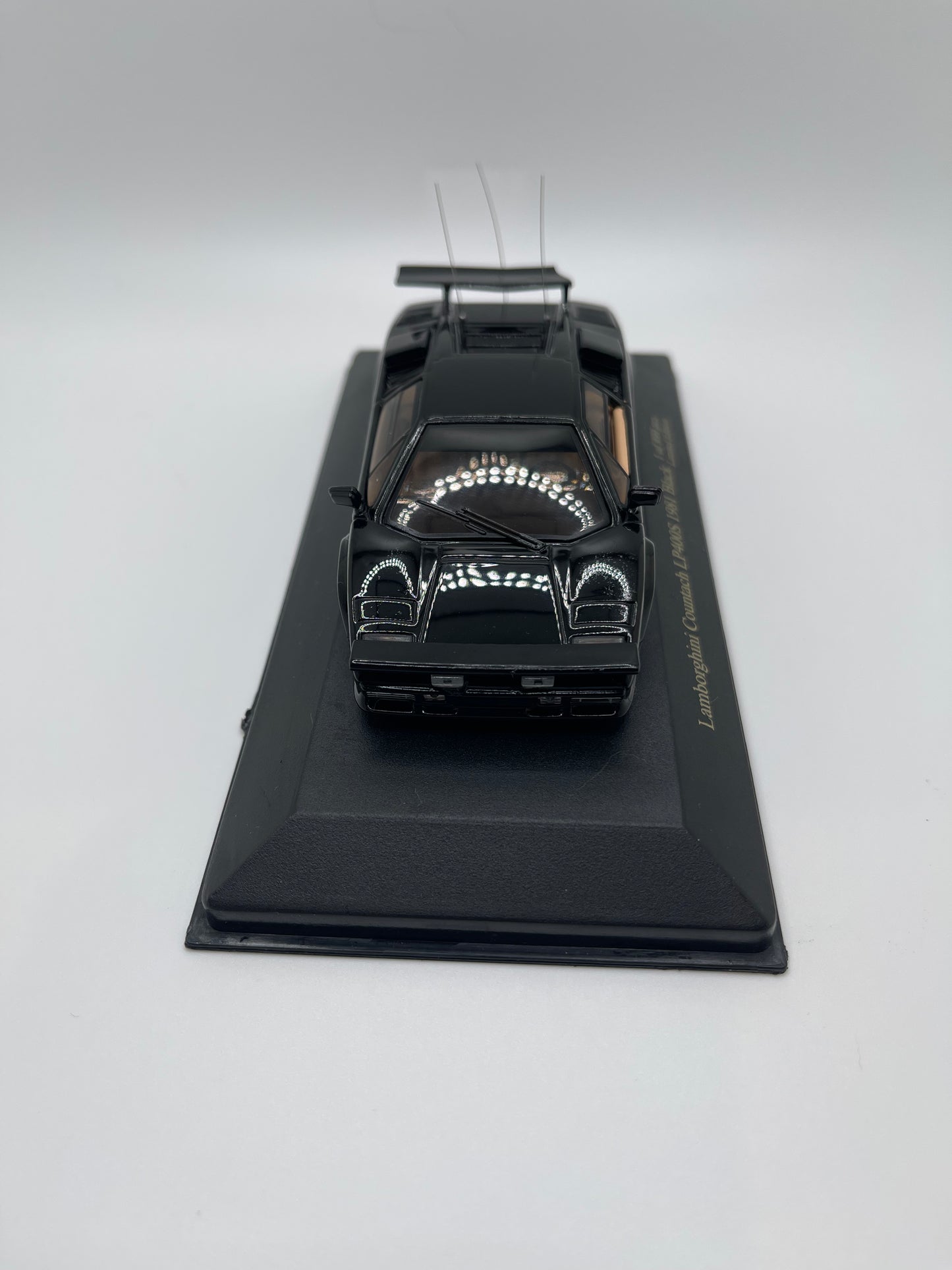 "CANNONBALL RUN" 1/43 Lamborghini Countach LP400S 1981 Black ZI-L06 Mini Car 889 Limited