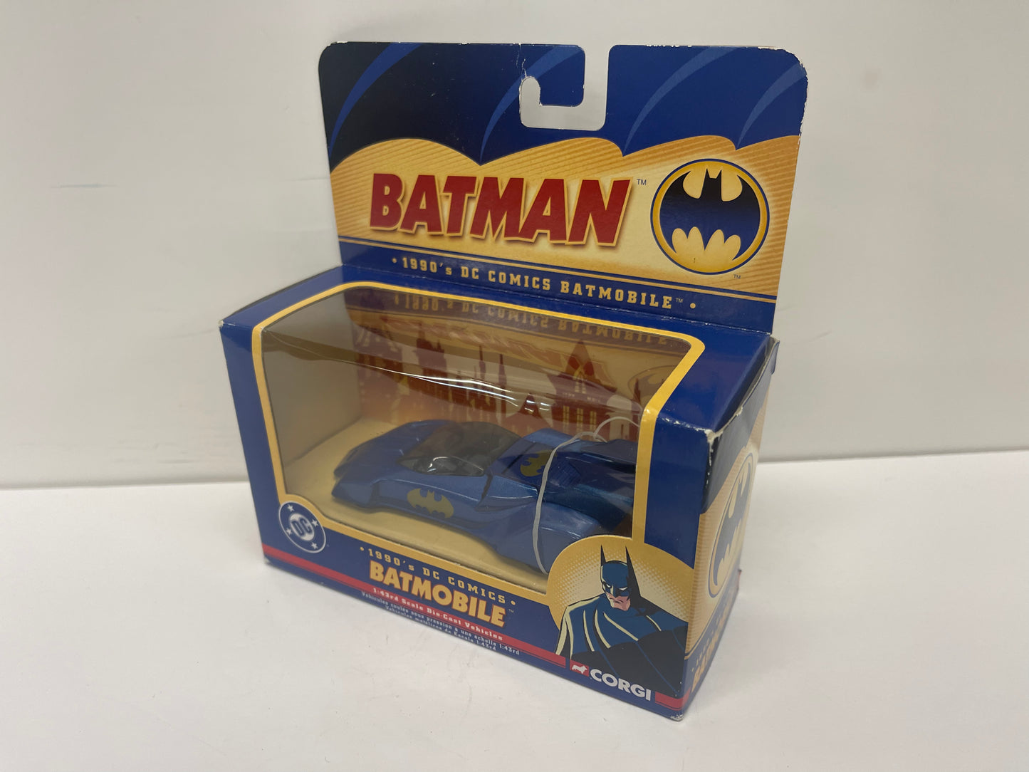 2004 Corgi Batman 1990s DC Comics Batmobile BMBV1 Sealed box!