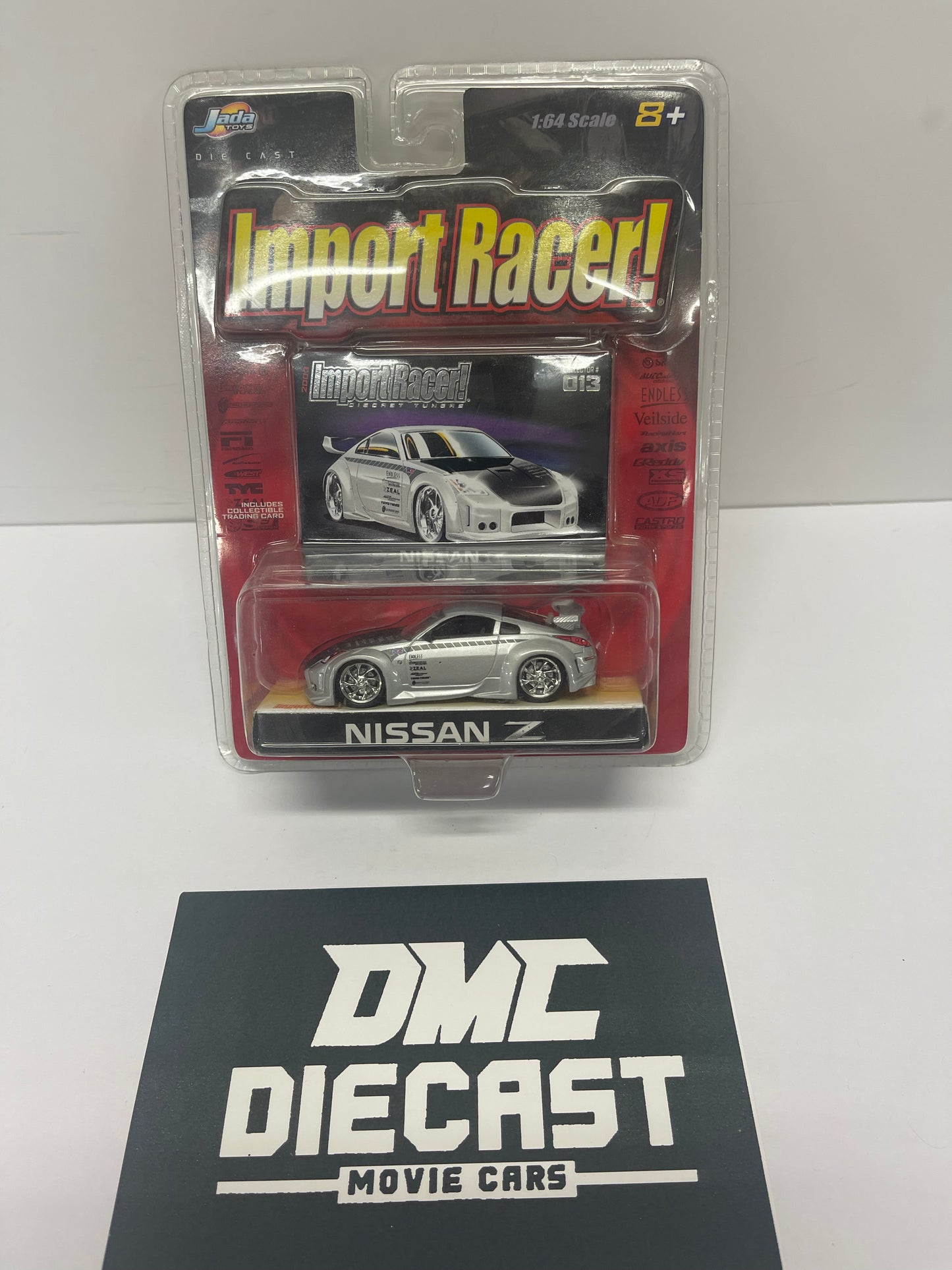 Jada Toys Import Racer! NISSAN 350Z Silver 2003 #013 Die Cast 1:64 JDM Z Rare