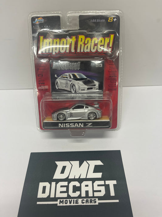 Jada Toys Import Racer! NISSAN 350Z Silver 2003 #013 Die Cast 1:64 JDM Z Rare