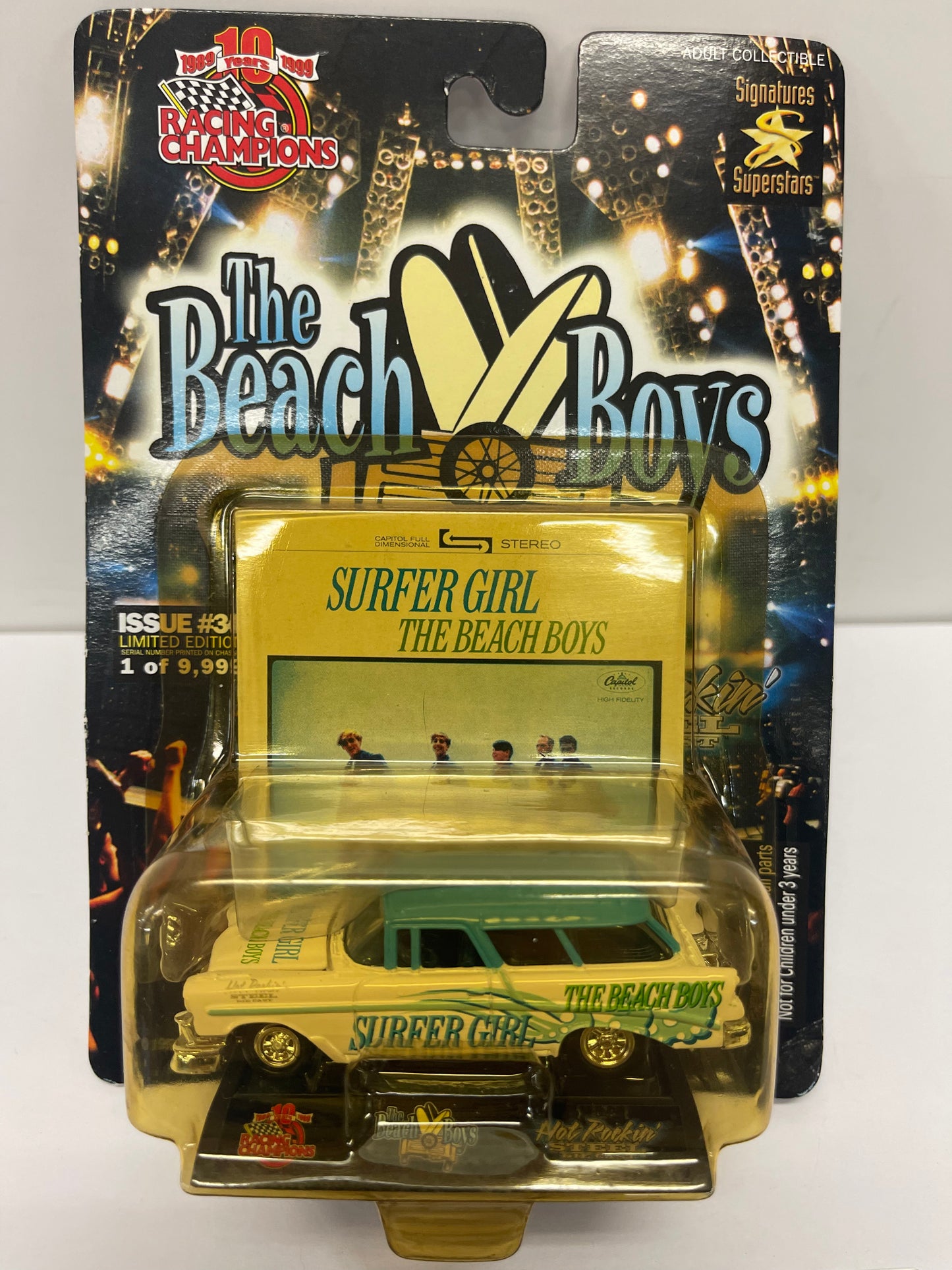 1:64 BEACH BOYS "Surfer Girl" Chevy Hot Rod Issue #34 1/9999